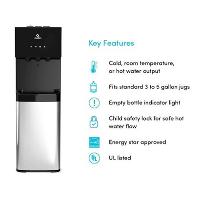 Avalon Bottom Loading Water Dispenser - Hot, Cool, Cold