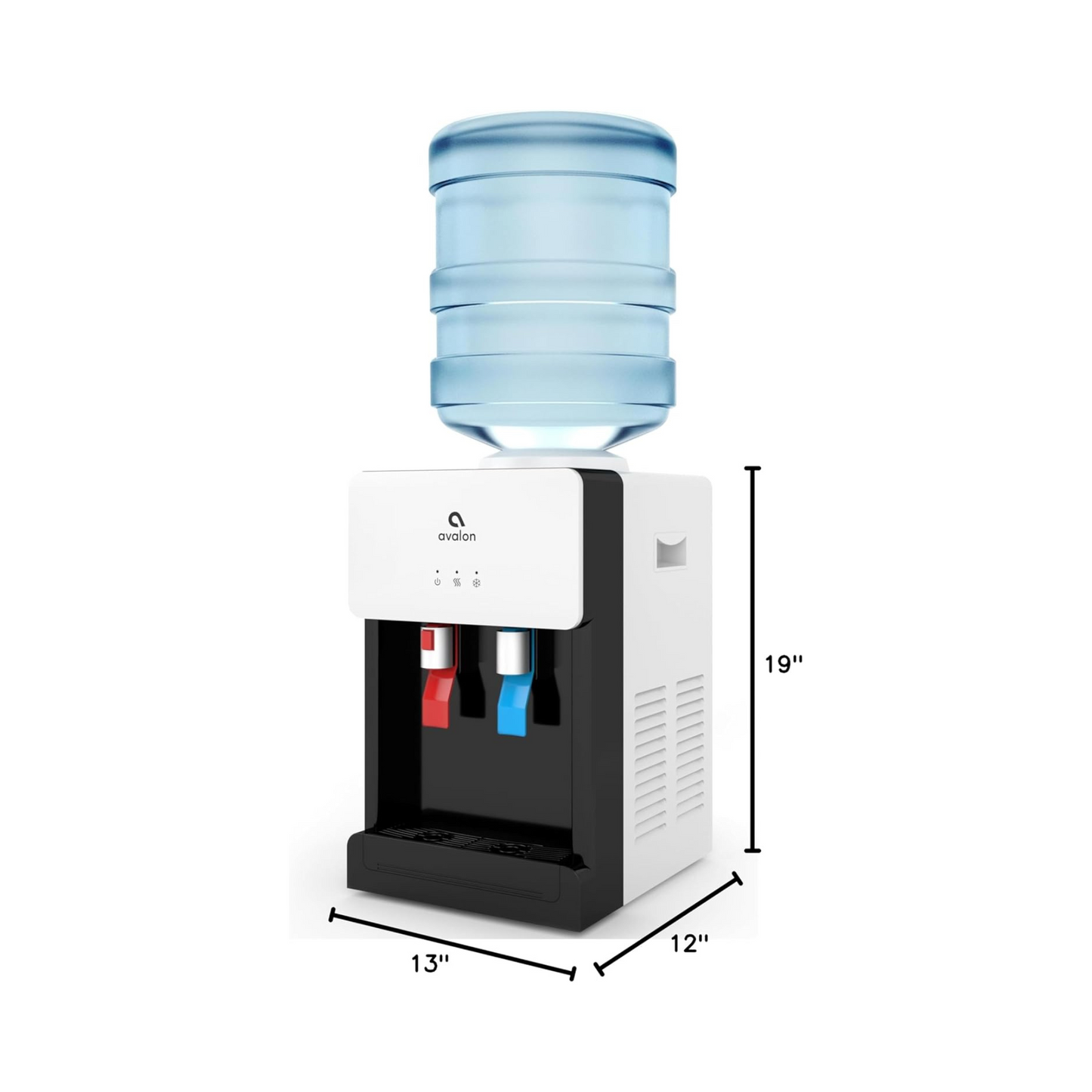 Avalon Premium Hot/Cold Top Loading Countertop Water Cooler Dispenser