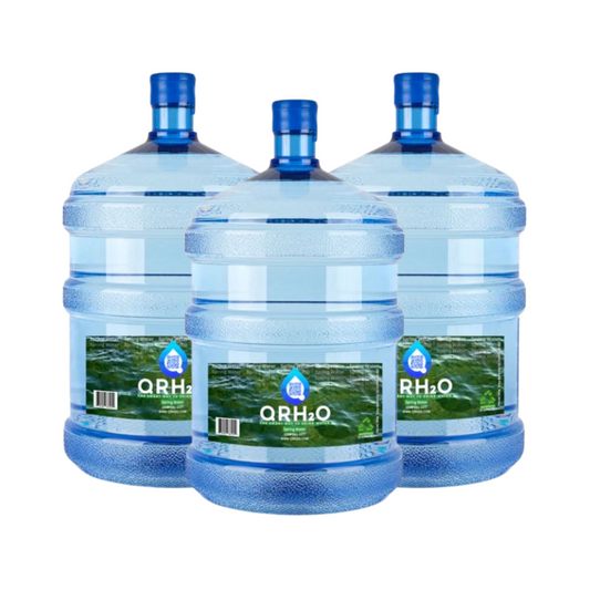 3x 5-Gallon 100% Spring Water