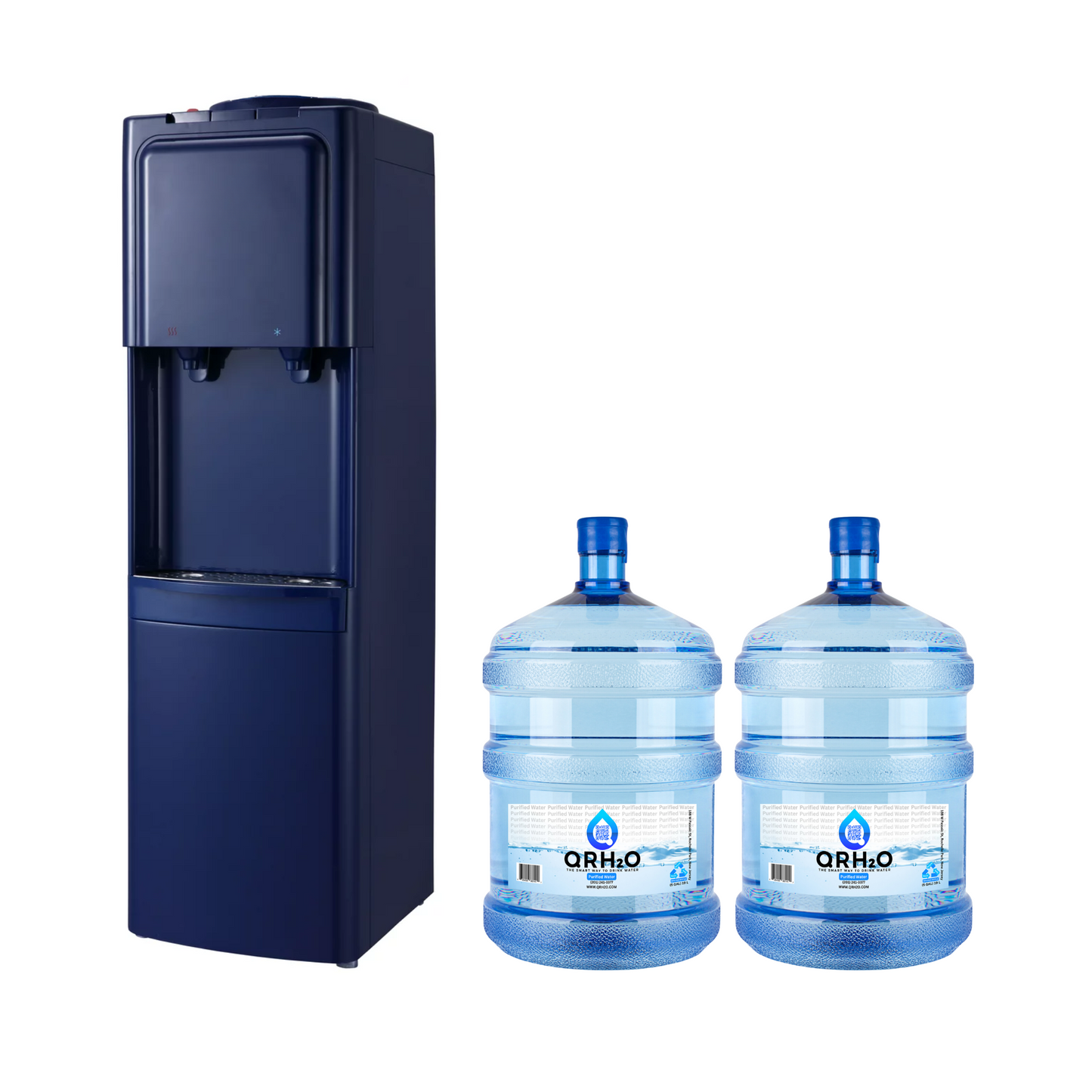 2x 5-Gallon Water + Top Loader – QRH2O